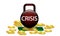 Money crisis kettlebell