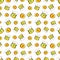 Money and Crowns Seamless Pattern. Fashion Background in Retro Comic Style