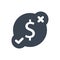 Money decision icon