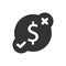 Money decision icon