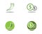 Money fast logo vector icon