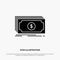 Money, Fund, Transfer, Dollar solid Glyph Icon vector