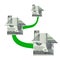 Money house origami network