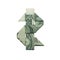 Money Origami Reverse DOLLAR SIGN