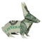 Money RABBIT Origami Easter Bunny Folded Hare