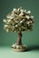 Money Tree 3d Rendered Stock Photo With Bold And Graceful Style