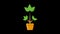 Money tree growing. Business economic investment concept
