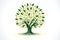 Money Tree Prosperity Symbol Logo