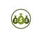 Moneybags with Dollar signs, vector icon. Investment, Savings, W