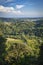 Monferrato panorama from Serralunga di Crea piedmont, Northern Italy. Color image.