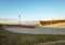 Monferrato winter panorama, from Treville viewpoint Alessandria. Color image