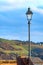 Monferrato winter panorama, from Treville viewpoint Alessandria. Color image