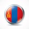 Mongolia flag button