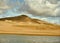 Mongolia. Sands Mongol Els, sandy dune desert