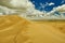 Mongolia. Sands Mongol Els, sandy dune desert