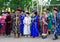 Mongolian archers at competition