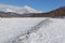 Mongolian winter landscape