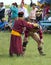 Mongolian Wrestler and Trainer