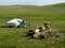 Mongolian yurt