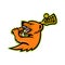 Mongoose Lacrosse Mascot
