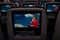 Monitors in the airplane