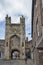 Monk Bar, main gatehouses or bars of York City Walls, ancient monument encircling historic City of York, England, UK