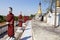 Monk Statues in Myanmar