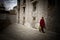 Monk of Tashilompu Monastery Shigaste Tibet