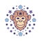 Monkey Chinese zodiac sign