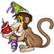 Monkey Happy Birthday