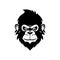 Monkey head Logo of Animal face clipart