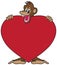 Monkey with Heart