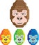 Monkey Stylized Icon