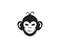 Monkey symbol logo and symbol