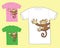 Monkey t-shirt design