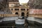 Monkey Temple Galtaji and it`s water tanks, at the end of the day, Jaipur, Rajasthan, India