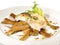 Monkfish - Angler Fish on breaded Fennel