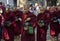 Monks go to lunch: Mahagandayon Monastery