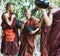 Monks Going for Lunch at Kalaywa Tawya Monastery in Yangon