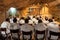 Monks in Grotto of Gethsemane.