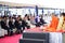 Monks perform religious ceremonies in Thailand