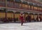 Monks Practising traditional dance for upcoming Hemis festival,Ladakh,India