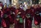 Monks in a row for lunch: Mahagandayon Monastery