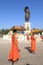 Monks in Vientiane city, Laos.