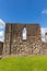 Monmouth castle Wales uk ruins of historic Welsh tourist attraction Wye Valley