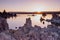 Mono Lake at sunrise.