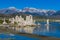 Mono Lakes with tufa outcrops usa