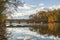 Monocacy Aqueduct on the Chesapeake and Ohio Canal in autumn