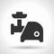 Monochromatic electric meat chopper icon