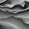A monochromatic palette of grays and blacks with a fluid and organic design that resembles smoke or ink in water1, Generative AI